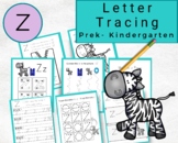 Lowercase Letters Tracing- Letter z Worksheets