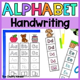 Tracing Alphabet Letters Activity Cards - Literacy Handwri