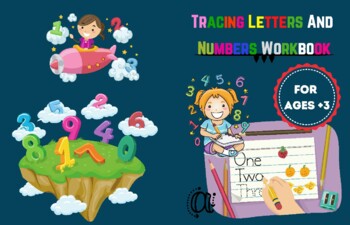 Preview of Tracing Letters And Numbers Workbook
