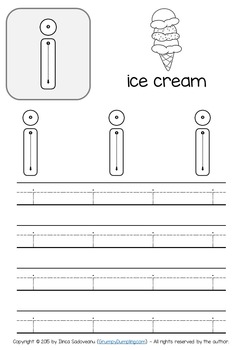 Tracing Letters - B&W and Color Worksheets {Lowercase Letters} | TpT