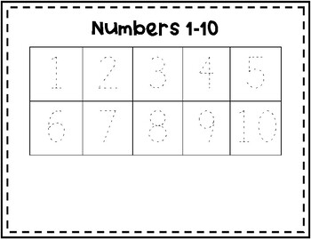 Tracing Letters and Numbers by My Teaching Mission | TPT