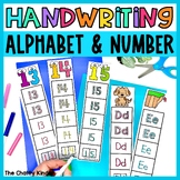 Tracing Letters and Numbers - Handwriting Practice - Numbe