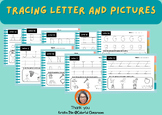 Tracing Letters and Pictures A-Z