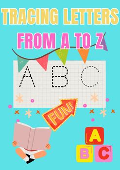 Preview of Tracing Letters from A to Z |Trace the Lowercase and Uppercase Letters