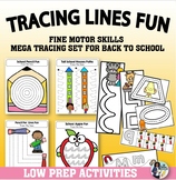 Tracing Lines Fine Motor Skills - Back to School