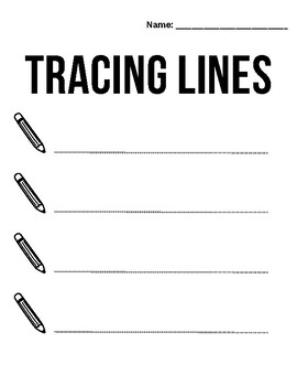 Tracing Lines (Horizontal and Vertical) by Miss Haylee in Africa