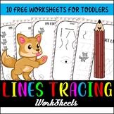 Tracing Lines Worksheets for Pre Writing and Fine Motor Sk