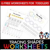 Tracing Lines Worksheets for Todlers