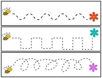 Tracing pages for kindergarten and preschool to help children develop  skills for writing — From the Pond