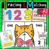 Tracing & Matching Cats Number Math Handwriting Game Puzzl