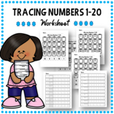Tracing Number 1-20 And Fill In The Missing Number 1-20 Wo