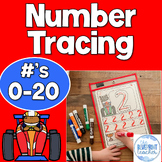Tracing Numbers 0-20 Practice Worksheets FREEBIE