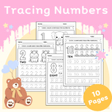 Tracing Numbers 1 - 10 ( 10 pages )