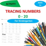 Tracing Numbers 1-20 For Kindergarten