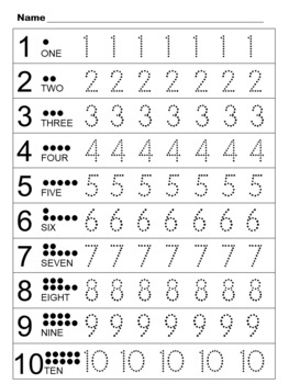 Tracing Numbers 1-20 | Missing Numbers | FREE by SHALL WE | TPT