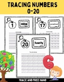 Tracing Numbers 1-20 |Writing Numbers 0-20| Formation, Tra