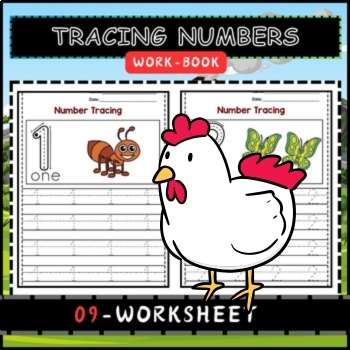 Preview of Tracing Numbers 1 to 10 Worksheets president day