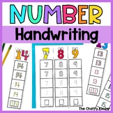 Tracing Numbers 1 to 20 Activity Cards - Math and Handwrit