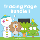 Tracing Page Bundle for Fine Motor Activities