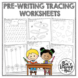 Pre-Writing Tracing Worksheets