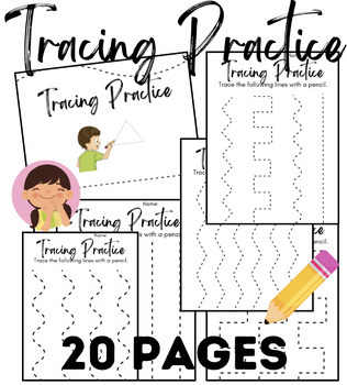 My First Pencil Control Tracing Workbook for Kids Ages 3-5