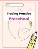 Tracing Practice for Preschool Workbook / Tracing activiti