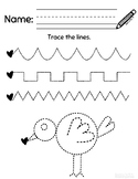 Tracing / Pre Handwriting Activity 4