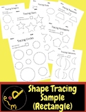 Tracing Rectangles for Preschoolers (Shape Tracing Sample)