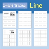 Tracing Shape: Line (Horizontal/Vertical, Worksheet to Tra