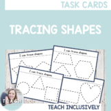 Tracing Shapes Task Cards