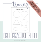 Tracing Shapes Worksheet