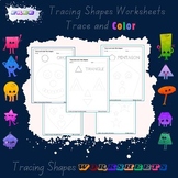 Tracing Shapes Worksheets For Toddlers