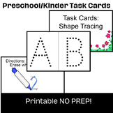 Math and Letter Tracing Task Cards