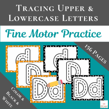 Preview of Tracing Uppercase & Lowercase Letters