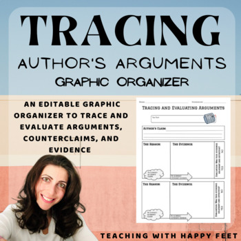 Preview of Tracing and Evaluating Author's Arguments: Graphic Organizer