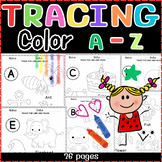 Tracing and color images A-Z