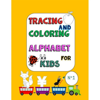 Preview of Tracing and coloring  alphabet for kids