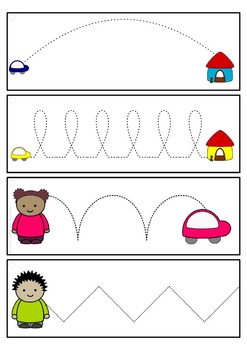 fine motor skills task cards pre writing skills occupational therapy