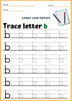 alphabet lowercase letter tracing worksheets by