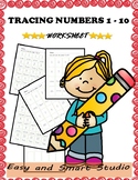 Tracing numbers 1 - 10 | Writing numbers 1 - 10 | Count, t