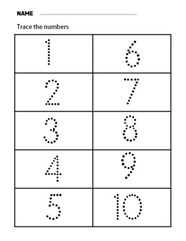 Tracing numbers 1 - 20 | Writing numbers 1 - 20 by Smilekids Studios