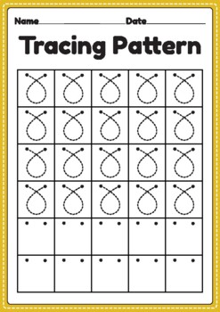 kindergarten trace lines teaching resources teachers pay teachers