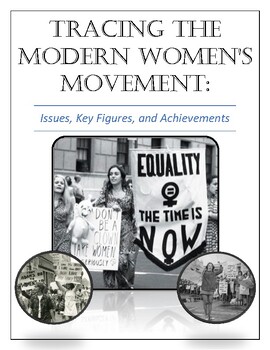 Preview of Tracing the Modern Women's Movement: Issues, Key Figures, and Achievements DBQ