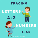 Tracing the Numbers and Letters | Alphabet Tracing A-Z | T