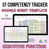 Track Executive Function Competencies by Semester | GOOGLE SHEETS