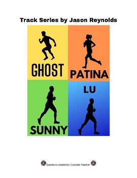 Jason Reynolds Track Series collection 5 Books Set (Ghost, Sunny, Patina,  Lu, Look Both Ways) 
