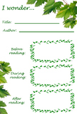 Track Your Thinking Reading Comprehension Strategy - Leaf Theme