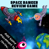 Tracker, Space Themed, Active Review Game for Early Childh