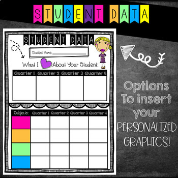 Student Data Clipart