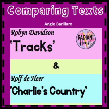 Preview of COMPARING Tracks and Charlie's Country A Comparative VCE ENG Aust literature